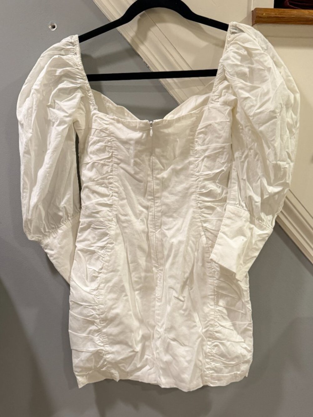 White Mini Dress - Picture 2 of 4